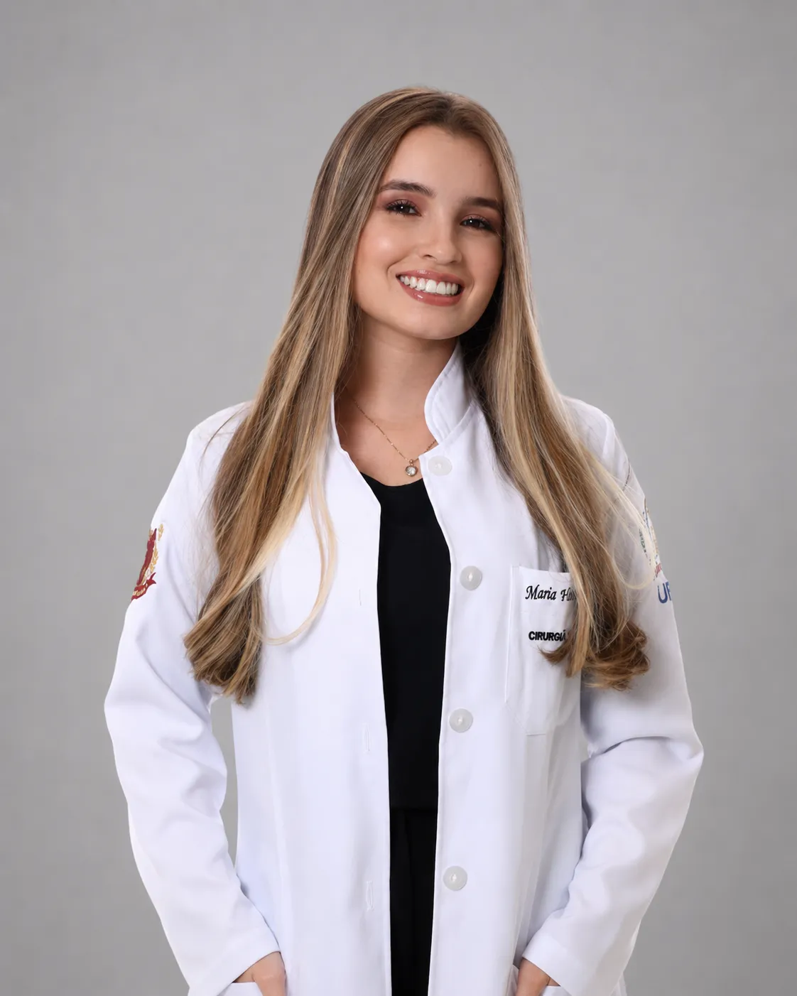 Dra. Maria Vitória, clínica geral na White Lounge Odontologia em Florianópolis